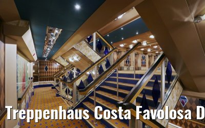Treppenhaus Costa Favolosa Deck 5 Beispiel