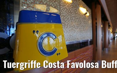 Tuergriffe Costa Favolosa Buffet Restaurant