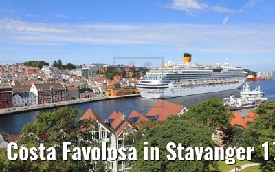 Costa Favolosa in Stavanger 17.07.2019