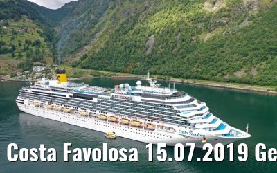 Costa Favolosa 15.07.2019 Geirangerfjord