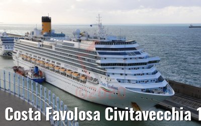 Costa Favolosa Civitavecchia 16.10.2020