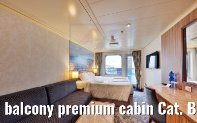 balcony premium cabin Cat. BP 8449 Costa Firenze