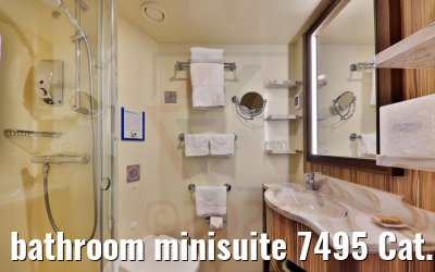 bathroom minisuite 7495 Cat. MS Costa Firenze