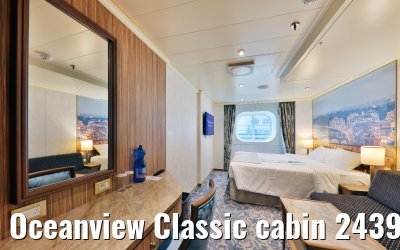 Oceanview Classic cabin 2439 Costa Firenze