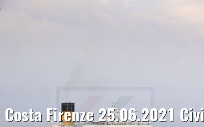 Costa Firenze 25.06.2021 Civitavecchia