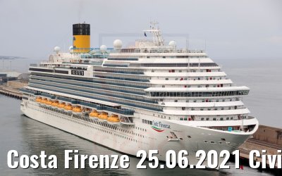 Costa Firenze 25.06.2021 Civitavecchia