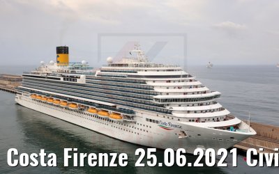 Costa Firenze 25.06.2021 Civitavecchia