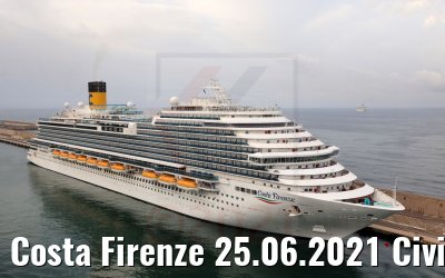 Costa Firenze 25.06.2021 Civitavecchia