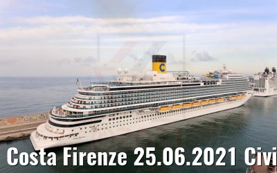 Costa Firenze 25.06.2021 Civitavecchia
