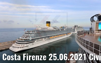 Costa Firenze 25.06.2021 Civitavecchia