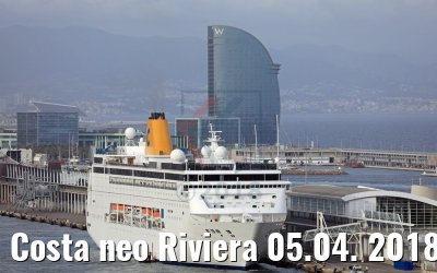 Costa neo Riviera 05.04. 2018 Barcelona