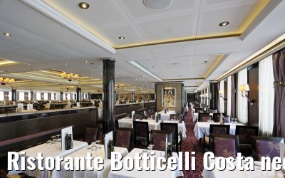 Ristorante Botticelli Costa neoRomantica