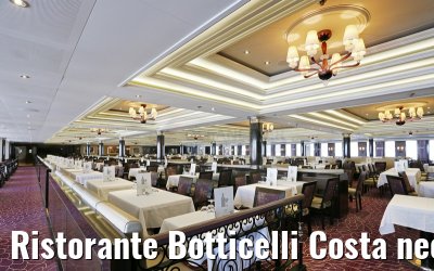 Ristorante Botticelli Costa neoRomantica
