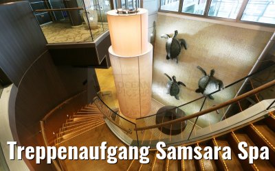 Treppenaufgang Samsara Spa Costa neoRomantica