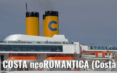 COSTA neoROMANTICA (Costa Crociere) outbound port of Amsterdam - Aug. 12, 2012