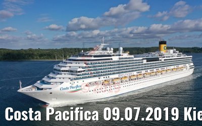 Costa Pacifica 09.07.2019 Kieler Förde