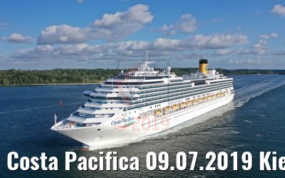 Costa Pacifica 09.07.2019 Kieler Förde