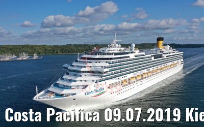 Costa Pacifica 09.07.2019 Kieler Förde