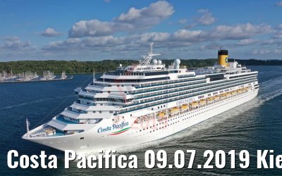 Costa Pacifica 09.07.2019 Kieler Förde