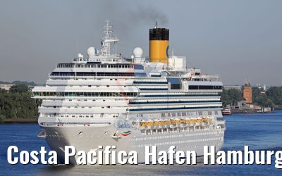 Costa Pacifica Hafen Hamburg 28.06.2018