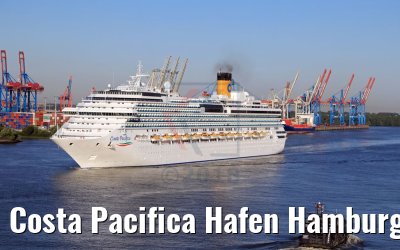 Costa Pacifica Hafen Hamburg 28.06.2018