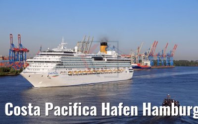 Costa Pacifica Hafen Hamburg 28.06.2018