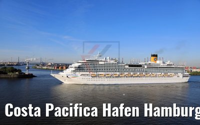 Costa Pacifica Hafen Hamburg 28.06.2018