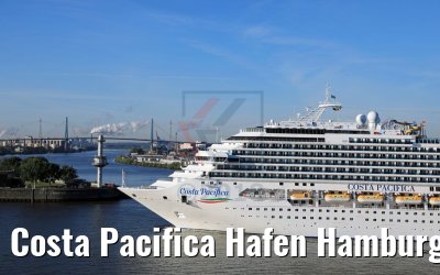 Costa Pacifica Hafen Hamburg 28.06.2018