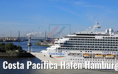Costa Pacifica Hafen Hamburg 28.06.2018
