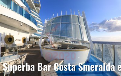 Superba Bar Costa Smeralda evening view
