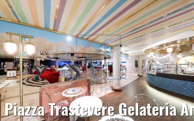 Piazza Trastevere Gelateria Amarillo Costa Smeralda