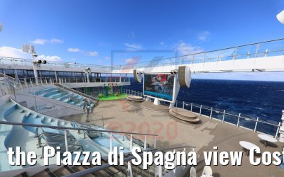 the Piazza di Spagna view Costa Smeralda