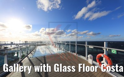 Gallery with Glass Floor Costa Smeralda