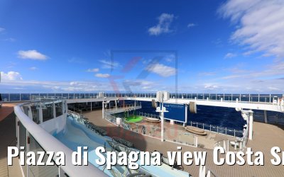 Piazza di Spagna view Costa Smeralda