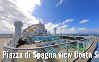 Piazza di Spagna view Costa Smeralda