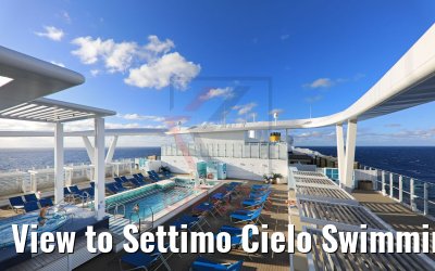 View to Settimo Cielo Swimming Pool Costa Smeralda