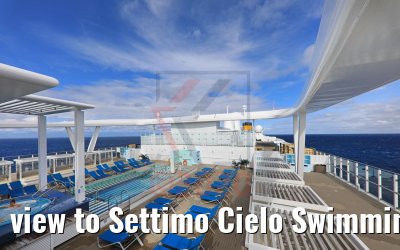 view to Settimo Cielo Swimming Pool Costa Smeralda