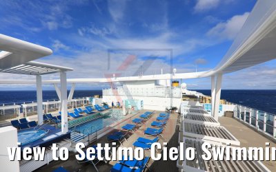 view to Settimo Cielo Swimming Pool Costa Smeralda