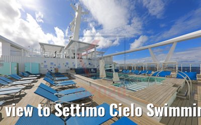 view to Settimo Cielo Swimming Pool Costa Smeralda