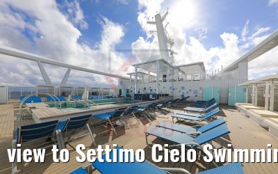 view to Settimo Cielo Swimming Pool Costa Smeralda