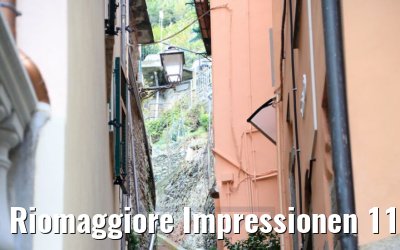 Riomaggiore Impressionen 11.10.2020