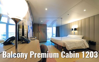 Balcony Premium Cabin 12037 Kat. BP Costa Smeralda