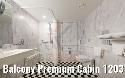 Balcony Premium Cabin 12037 Kat. BP Costa Smeralda