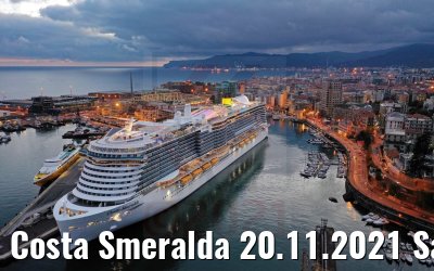 Costa Smeralda 20.11.2021 Savona