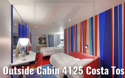 Outside Cabin 4125 Costa Toscana