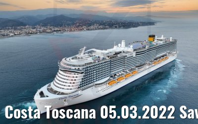 Costa Toscana 05.03.2022 Savona