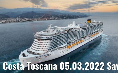Costa Toscana 05.03.2022 Savona