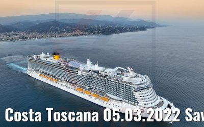 Costa Toscana 05.03.2022 Savona