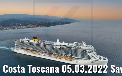 Costa Toscana 05.03.2022 Savona