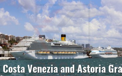 Costa Venezia and Astoria Grande Istanbul 18.07.2022